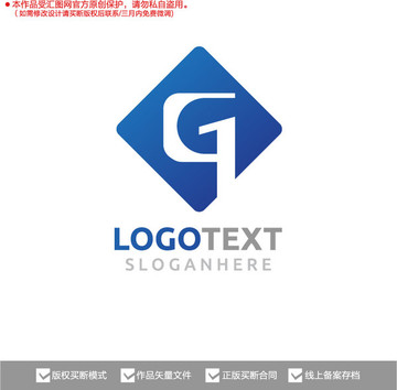 G字母标志logo