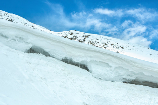 雀儿山冰雪风光