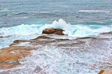 清澈海水