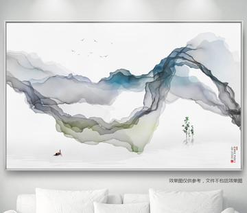 水墨裝飾畫