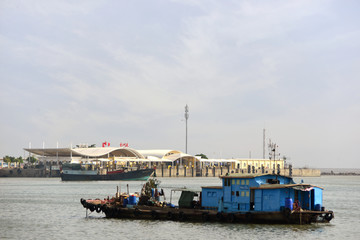 珠海香洲港客运站远眺