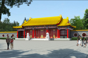 古建大門(mén)