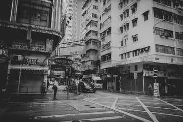 老香港街景