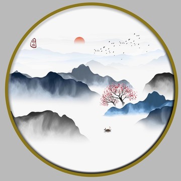 山水画