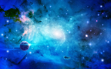 藍(lán)色星空