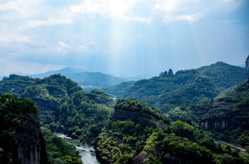 武夷山全景