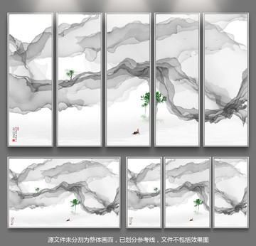 新中式現(xiàn)代水墨畫(huà)