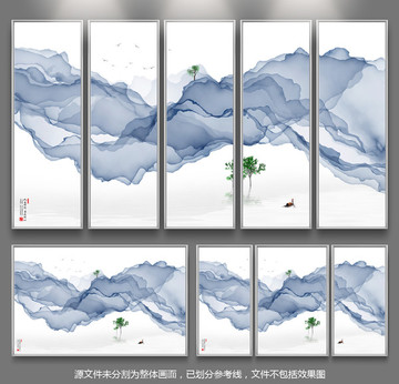 新中式水墨裝飾畫