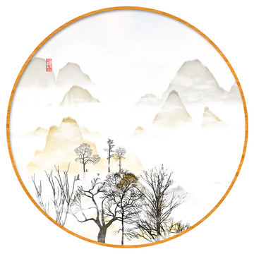 寫意山水畫