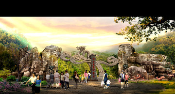 公園大門