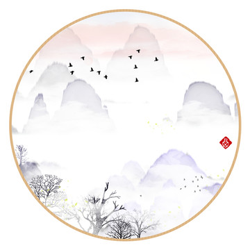 寫意山水畫