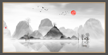 寫(xiě)意山水畫(huà)