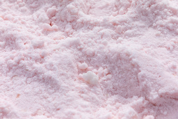 鹧鸪山粉色雪