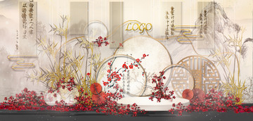 中式迎賓區(qū)
