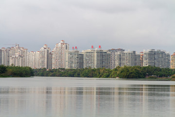 海南琼海万泉河风光