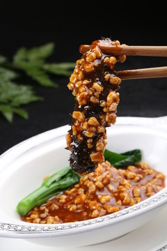 肉沫海參