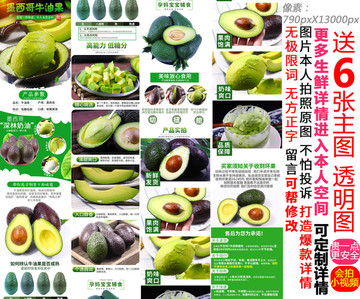 牛油果詳情頁(yè)