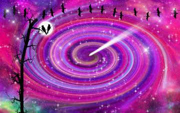 高清唯美絢麗的宇宙星空圖