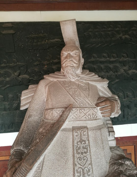 赵武灵王雕像