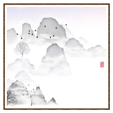 寫意山水畫