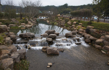 古村落古镇乡村旅游园林小景观