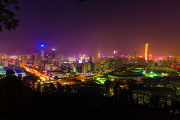 深圳全景夜景