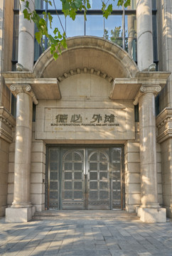 欧式古建筑大门