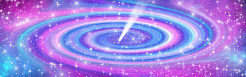 高清樹影星空宇宙裝飾畫