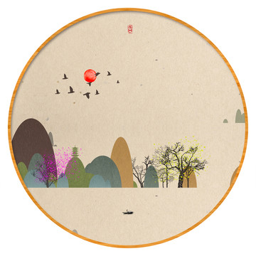 中國(guó)山水畫(huà)