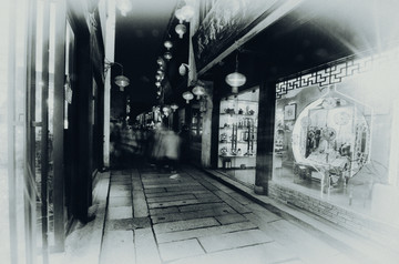 江南古鎮夜景