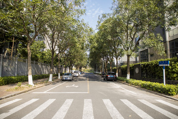 城市道路高清图片