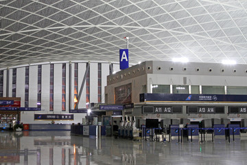 乌鲁木齐机场航站楼内景