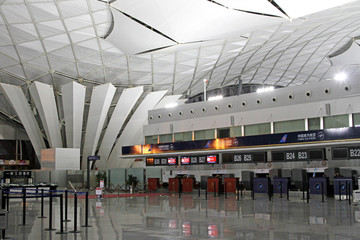 乌鲁木齐机场航站楼内景