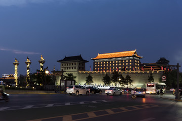 西安永宁门夜景