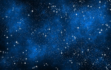 高清星空裝飾畫