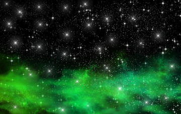 高清星空裝飾畫
