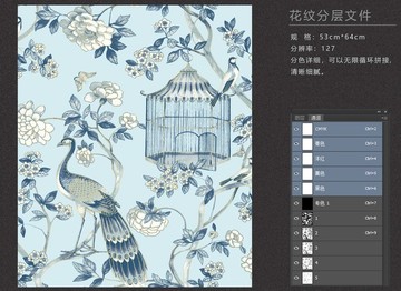 宮廷花鳥
