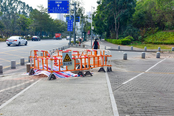 路政施工隔离栏