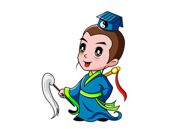 呂洞賓卡通設(shè)計(jì)