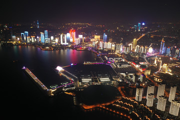 青岛城市夜景