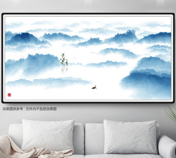 水墨畫山水畫