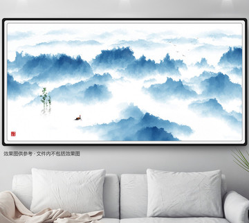 禪意山水畫