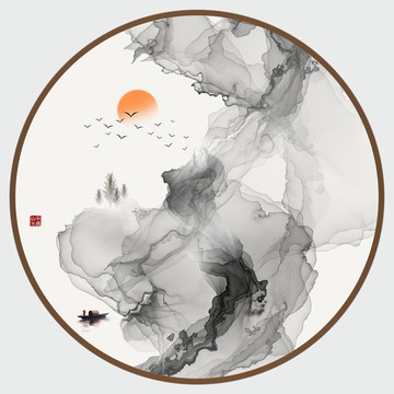 禪意水墨