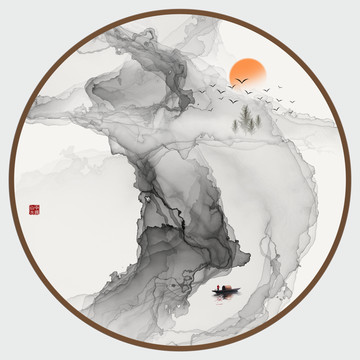 玄關(guān)水墨