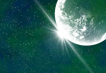 高清宇宙星空裝飾畫(huà)