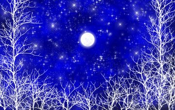 高清唯美的星空裝飾畫