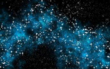 高清星空裝飾畫