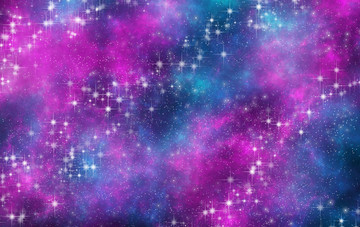 高清唯美星空壁紙裝飾畫
