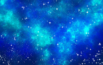 高清唯美星空壁紙裝飾畫