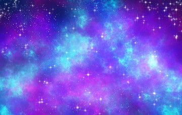 高清唯美星空壁紙裝飾畫(huà)